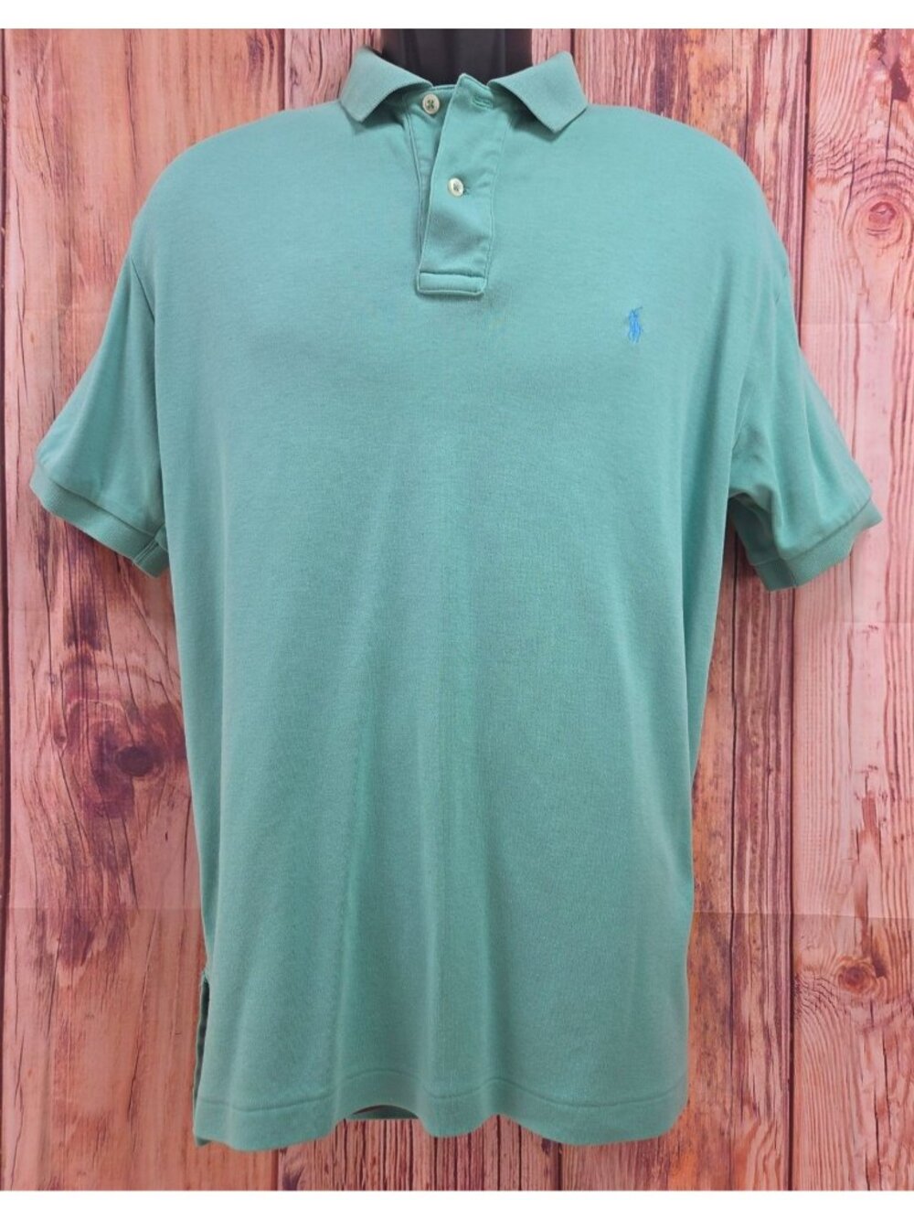 Polo Ralph Lauren Mens Green Classic Fit Polo Medium